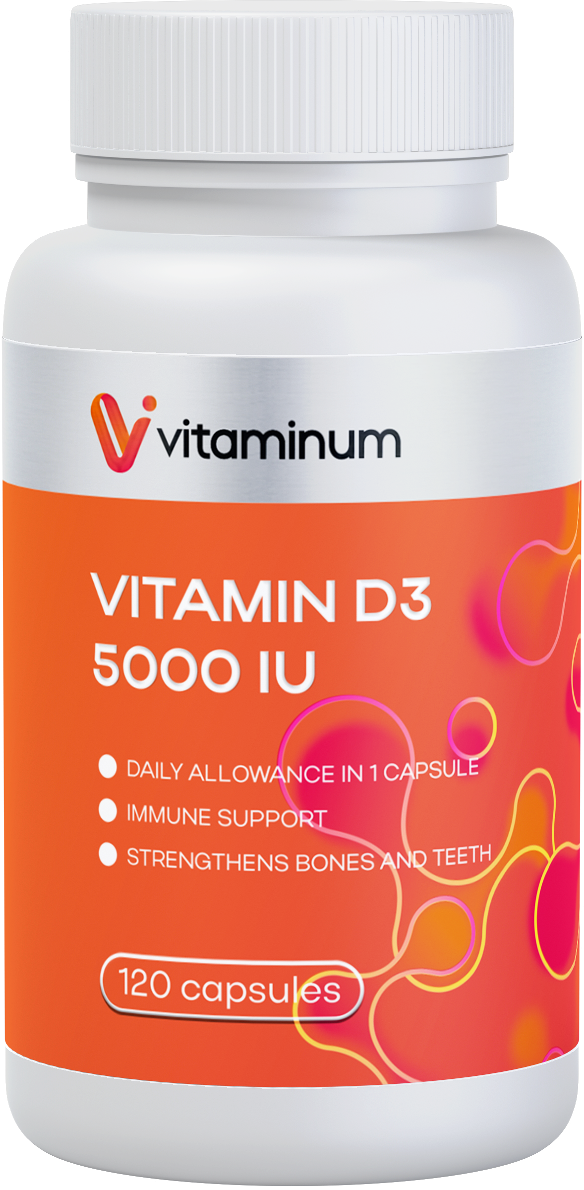  Vitaminum ВИТАМИН Д3 (5000 МЕ) 120 капсул 260 мг  в Дзержинске